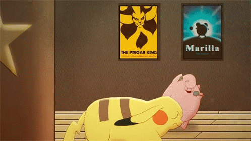 Walking Away Pikachu GIF