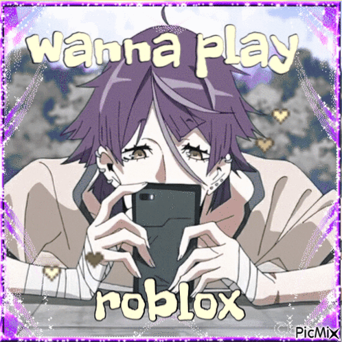 Wanna Play Roblox Kiznaiver GIF