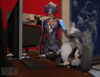 Warframe Excited GIF