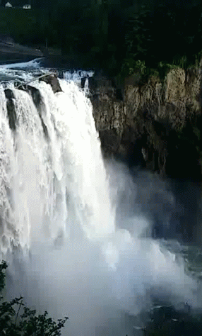 Waterfall Nature GIF