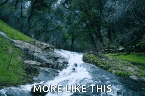 Waterfall Stream GIF