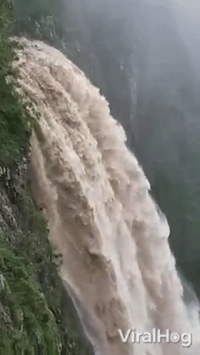 Waterfall Viralhog GIF