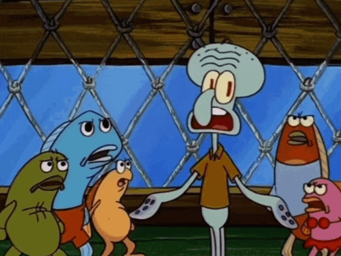 Way To Go Squidward Nass GIF
