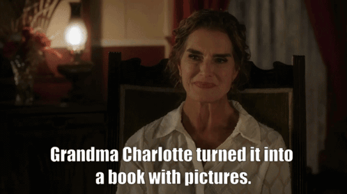 Wcth Hearties Allie Grandma Charlotte Lj Little Jack Turned Story Into Book With Illustration Pictures GIF