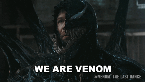We Are Venom Eddie Brock GIF
