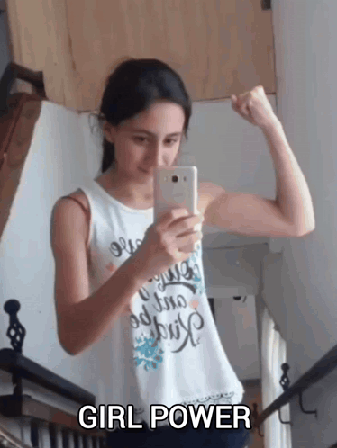 We Can Do It Transformation GIF