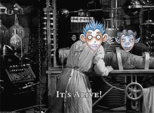 Wearedorkis Monster GIF