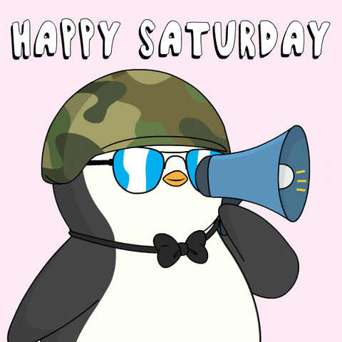 Weekend Penguin GIF