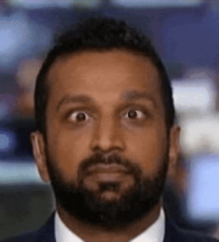 Weird Stare GIF