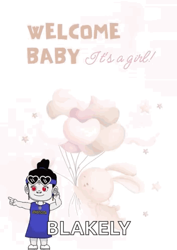 Welcome Baby Girl Welcome Girl GIF