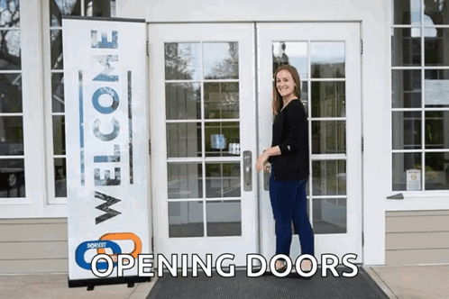 Welcome Door GIF