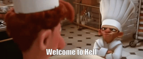 Welcome Hell GIF