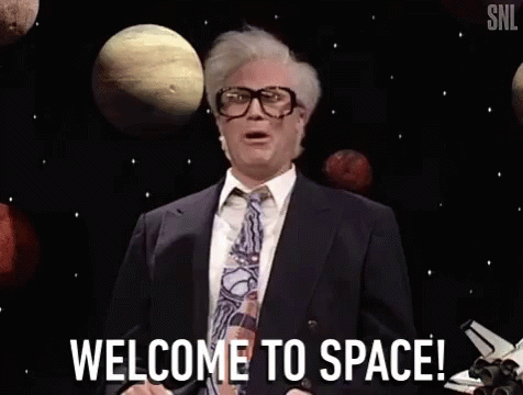 Welcome To Space Welcome GIF