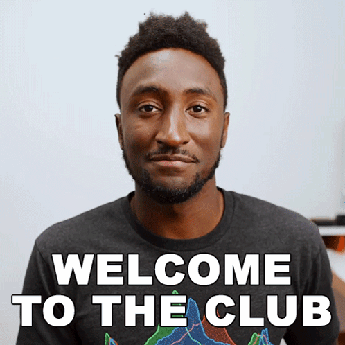 Welcome To The Club Marques Brownlee GIF