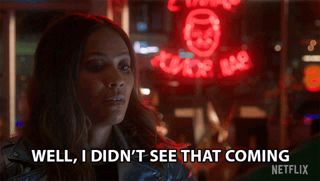 Well I Didnt See That Coming Lesley Ann Brandt GIF