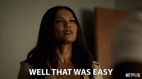 Well That Was Easy Lesley Ann Brandt GIF