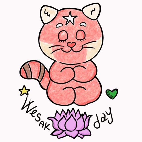 Wesak Day Meditation GIF