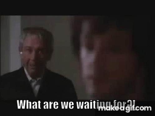 What Are We Waiting For Rocky GIF