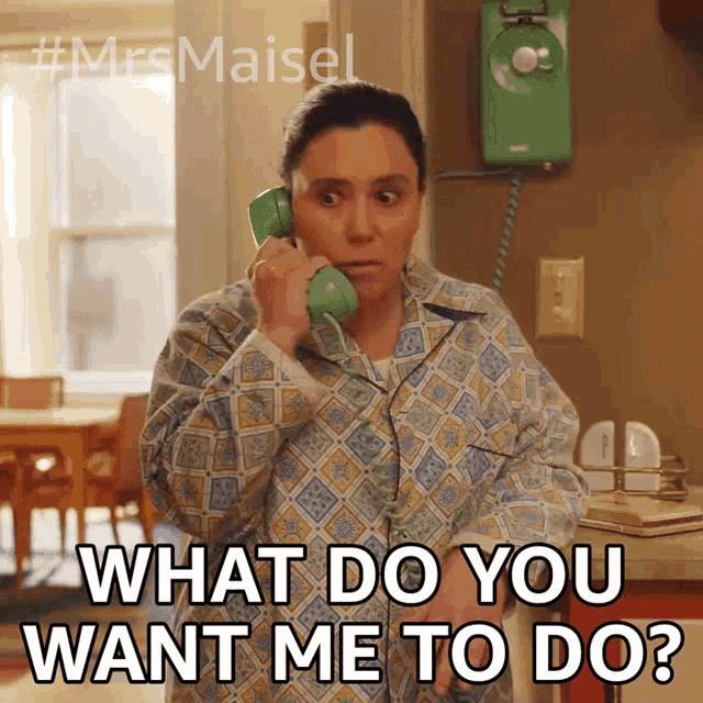 What Do You Want Me To Do Susie Myerson GIF