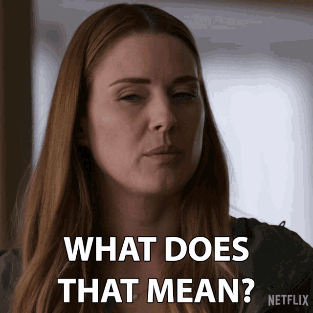 What Does That Mean Alexandra Breckenridge GIF