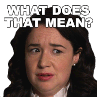 What Does That Mean Marissa Gold Sticker