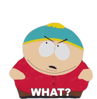 What Eric Cartman Sticker
