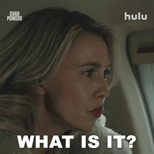 What Is It Tricia Yeager GIF