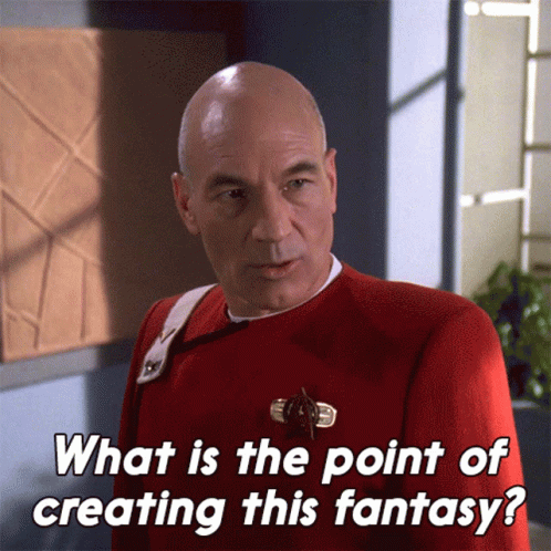 What Is The Point Of Creating This Fantasy Captain Jean Luc Picard GIF