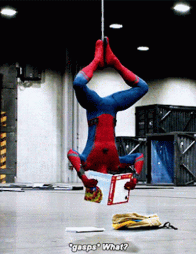 What Spiderman GIF