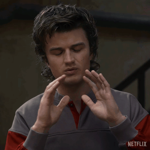 What Steve Harrington GIF