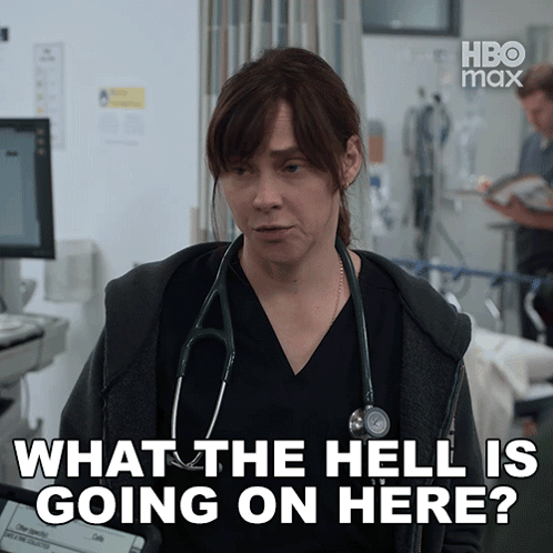 What The Hell Is Going On Here Dr Cassie Mckay GIF