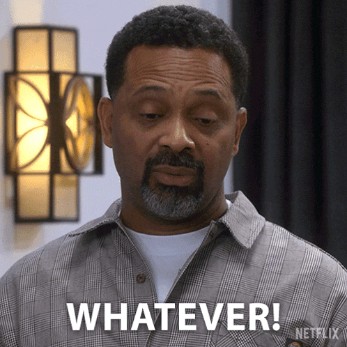 Whatever Bernard Upshaw GIF