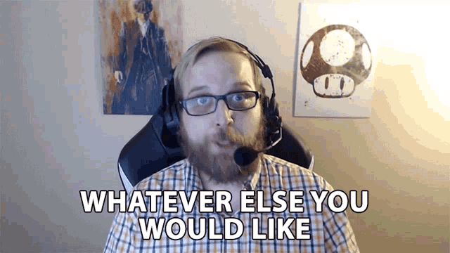 Whatever Else You Would Like Graham Hadfield GIF