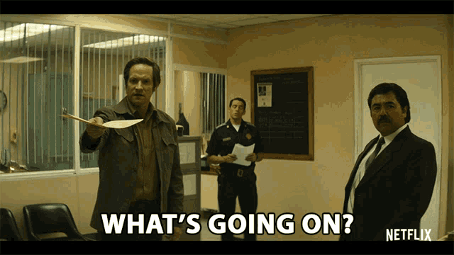 Whats Going On Excuse Me GIF