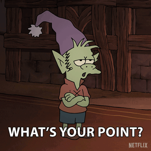 What'S Your Point Elfo GIF