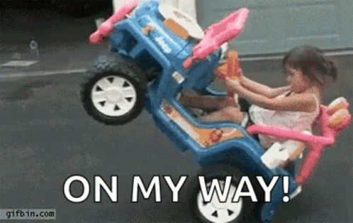 Wheelie Rollin GIF