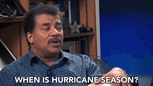 When Is Hurricane Season Curious GIF