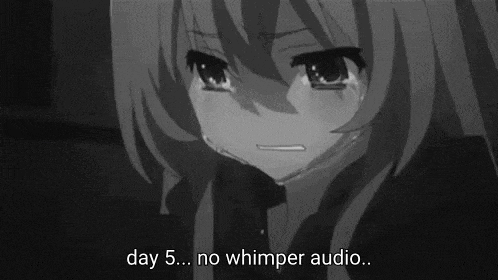 Whimper Anime GIF