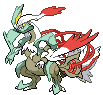 White Kyurem Sticker