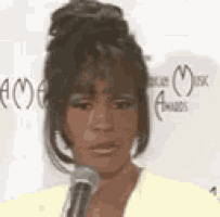 Whitney Houston Shocked GIF