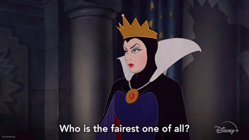 Who Is The Fairest One Of All Evil Queen GIF