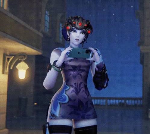 Widowmaker Formal GIF