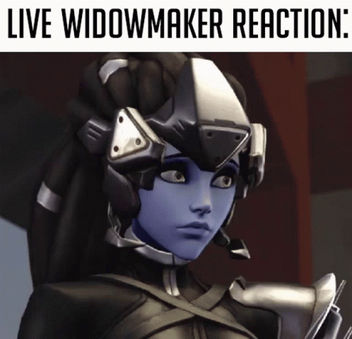 Widowmaker Live Reaction GIF