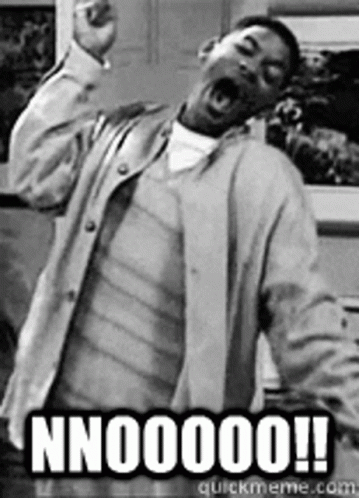 Will Smith Nnooo GIF