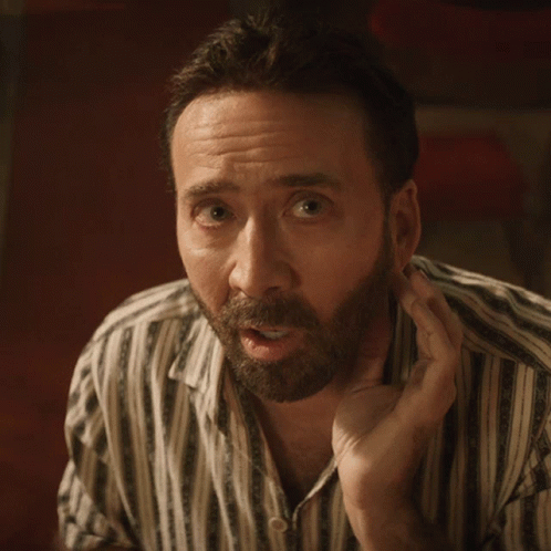 Wink Nic Cage GIF