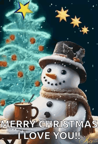 Winters Neige GIF
