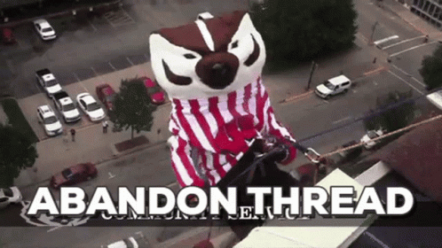 Wisconsin Badgers Bucky Badger GIF