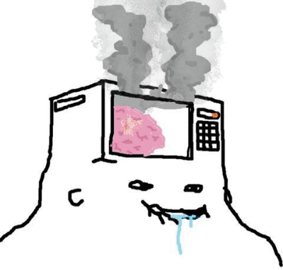 Wojak Brainlet GIF