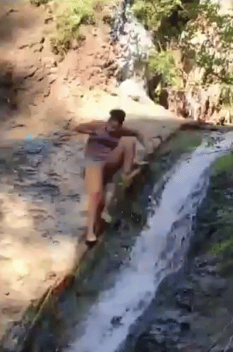 Woman Falling GIF