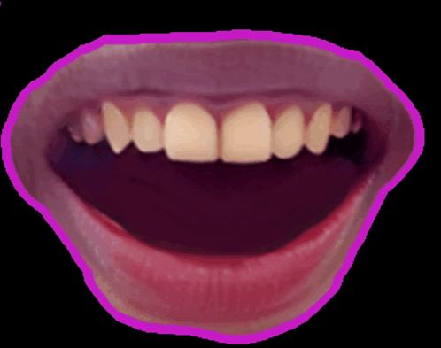 Woman Laugh Mouth GIF